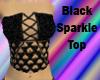 Black Sparkle Top