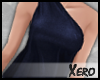 ✘. Blue Drape Top