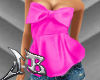 JB Hot Pink Bow Top