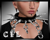 !C! SPIKED COLLAR MALE