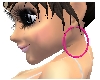 Pink earrings