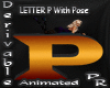 Letter P with Pose