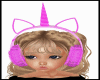 PURPLE UNICORN HEADSET