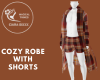 Cozy Robe With Shorts