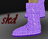 (SK) Snuggy Boots Purple