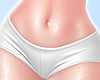 Mini White Shorts