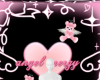 Angel pink background