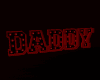 Daddy Sign♥ Neon Red