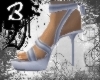 [B] Spike Heels Silver