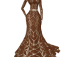 VOGUE Brown Gown DRV