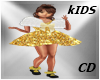 CD Gold Dress Kids