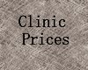 Clinic PriceList *REQ*