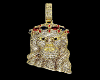 Gold Jesus Pendant God