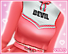 ♡ Red Cheer Outfit