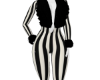 black and white jumpsuit