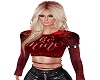 valentine B mine top red