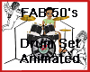 Fab 50's Drum Set