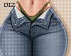 !!D Jeans Blue Greeny