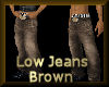 [my]Low Jeans Brown