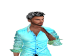 Speckled Blue Shirt