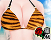 蝶 Tiger Bikini Top
