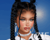 School Girl Braids Black