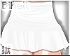 B| White Cutie Skirt