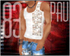 Fashion white t-shirt