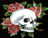 skull 3,skull and roses