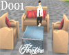 [D001]4S Green Sofa Set