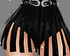 梅 black skirt