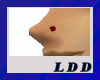 LDD-Nose STud Red Jewel