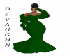 Kalli Dk Green  FUR Boa
