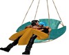 TEAL LOVERS SWING