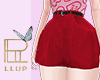 L! RED SKIRT