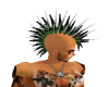 real metal green mohawk