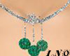 GREEN DIAMOND Necklce