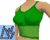 Fishnet Green Top