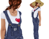TF* Country Bib Overall