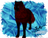 Blue Eyed Tall Brn Wolf