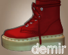 [D] Santa red boots
