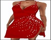 Short Red GLit Dress