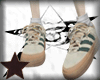 Cream & Green bold