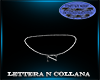 lettera n collana