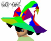 Colourful Witch Hat