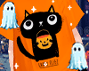 🎃 Shirt Cat Halloween