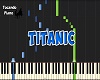 titanic au piano
