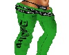 Dubstep jeans green