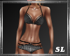 (SL) Black Strap Bikini