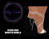 Sizzling White Heels